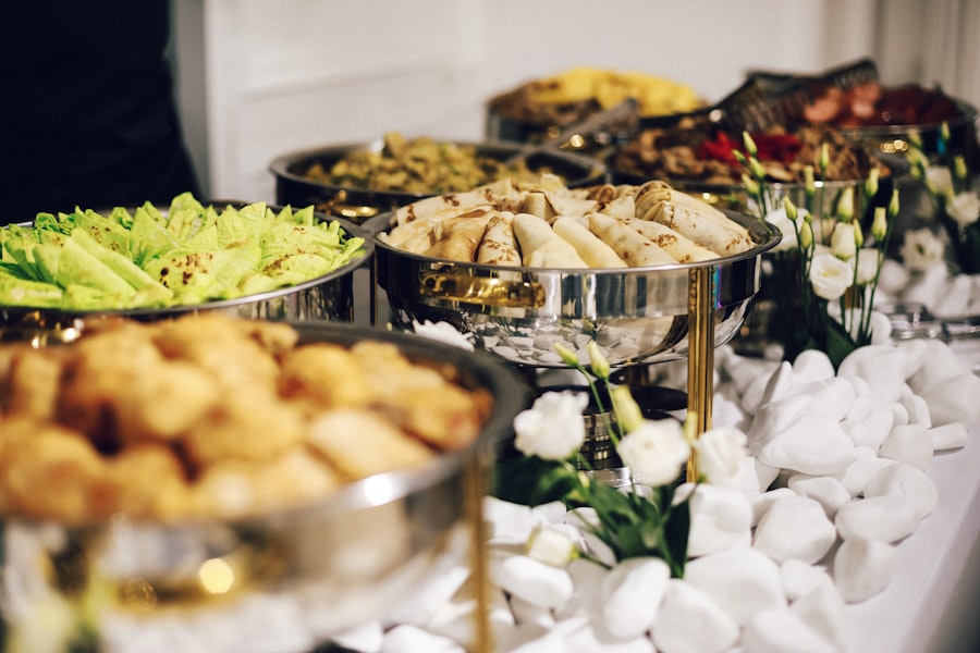 Buffet counter